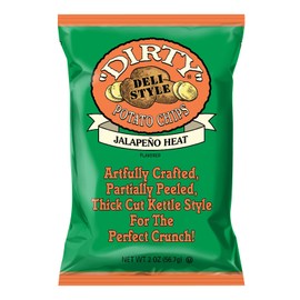 Dirty Chips Jalapeno Heat, 2-Ounce (Pack of 25)