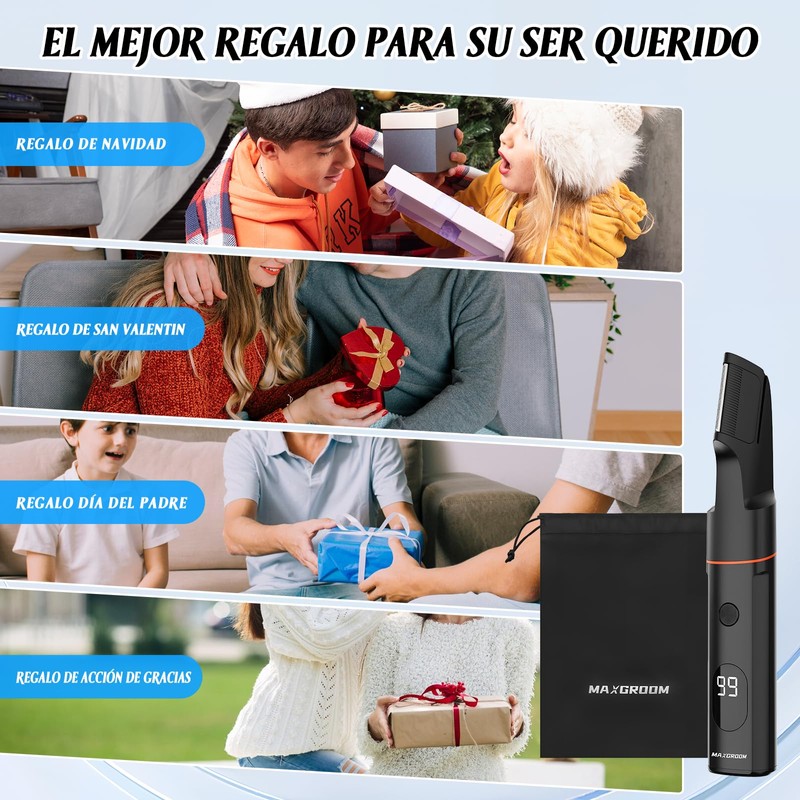 MAXGROOM 4 en 1 Kit de Rasuradoras para Hombre, Afeitadora