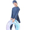 IDOPIP Muslim Swimsuit for Girls Kids Modest Islamic Swimwear Long