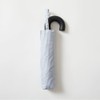 JAJU [JAJU] Comfortable Handle 3-Section Folding Umbrella_Stripe
