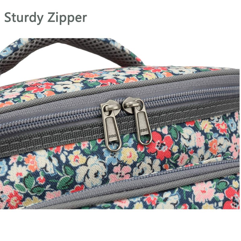 FlowFly Insulated Reusable Lunch Bag Adult Large Lunch Box for