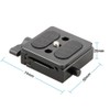 CAMVATE Quick Release Plate for Arca-Swiss Compatible QR Clamp Mount