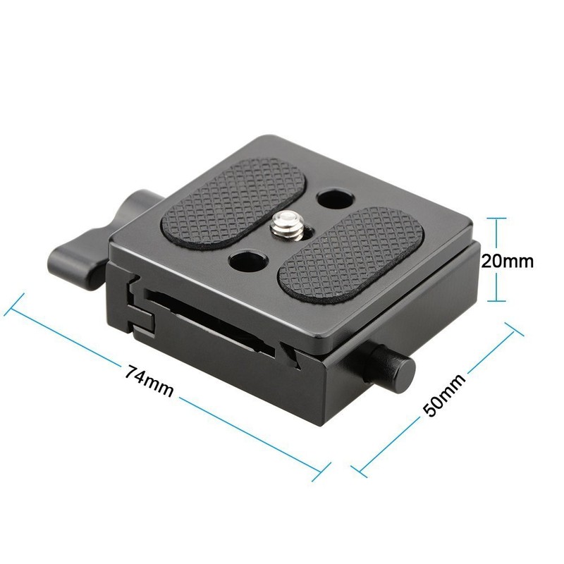 CAMVATE Quick Release Plate for Arca-Swiss Compatible QR Clamp Mount