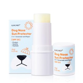Dog Nose Sunscreen Balm SPF 25 – Natural, Lick-Safe Sun Protection with Shea Butter & Sea Buckthorn – Moisturizes & Shields Sensitive Noses – Fragrance-Free