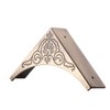 Metal Corner Protector, 4 Pcs Antique Edge Safety Guard Cabinet