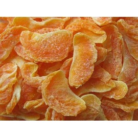 Dried Mandarin Orange Slices, OliveNation Dried Tangerine Wedges, Healthy Gourmet Fruit Snack High in Vitamin C- 16 ounces