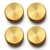 XIYANGJUAN 4pcs Solid Guitar Knobs Gold Aluminium CNC Made Potentiometer