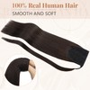 TESS Ponytail Extensions, Real Hair, 40 cm Long, 80 g,