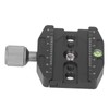 Quick Release Plate Universal Aluminum Alloy SLR Camera Tripod Head