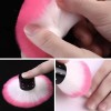Nail Art Brocha Bledo Para Limpiar Polvo Uñas Rubor Sombra