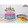 Blue & White Swirl Lollipops – 40 Pack Individually Wrapped