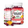 Lunakai USA Made Pure Shilajit Gummies 1200mg with Ashwagandha &