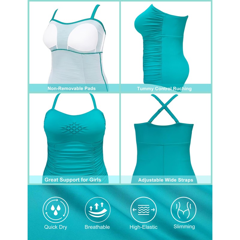 Curvtide - Traje de baño de una pieza con control