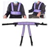 Wheelchair Harness Adjustable Double Shoulder Vest Design Wheelchair Seatbelt with