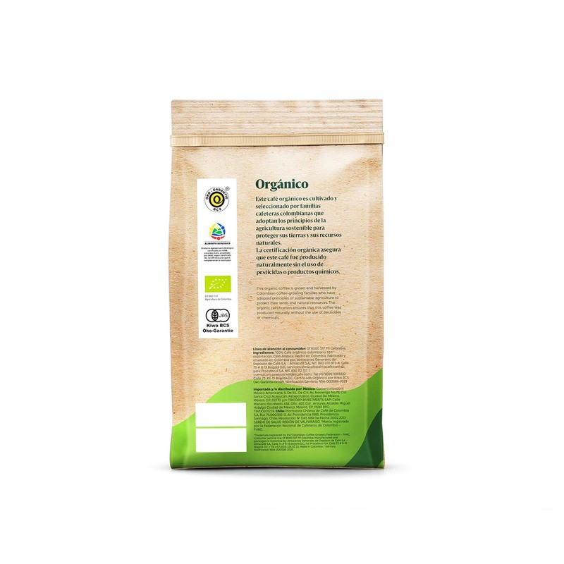 Juan Valdez Organic Ground Coffee, Balanced Roast 10 OZ -