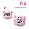 Kids Timer,Cute Count Down & Up Timer,LCD Display for Study