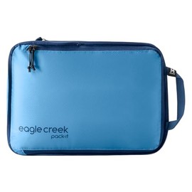 Eagle Creek Pack-It Specter Compression Packing Cube, Durable, Ultra Light and Water Resistant, Ripstop Fabric, Suitcase Organiser Bags for Clothing and Equipment, Blue Dawn - Isolate (New)