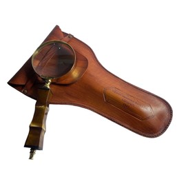 Metalarto Tokyo 4" Lens Magnifier with Handle - Compact and Portable Magnification for Reading and Hobbies