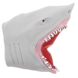 Kisangel Cute Shark Hand Puppet Reusable Grey Shark Hand for Storytelling Role Play and Creative Play Party Favor for Encourages Imagination and Communication Skills
