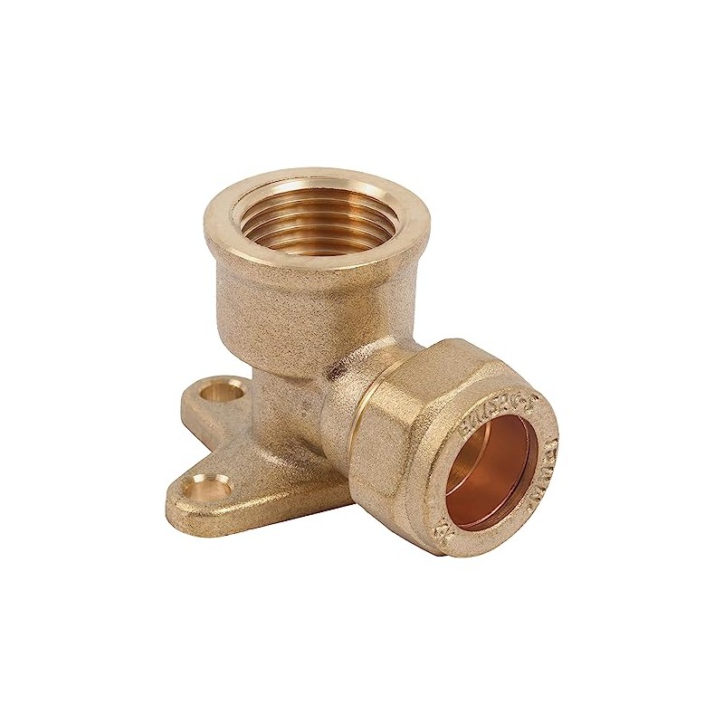 Pipestation 15mm Compression Elbow | 15mm x 1/2inch Female Wall