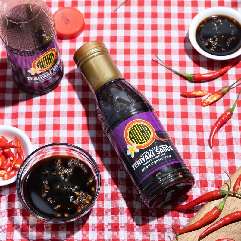 Aloha Shoyu - Spicy Gluten-Free Hawaiian Teriyaki Sauce - 1/2