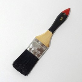 Hake City Long Hair Duster Brush Raster Blended Hair (Black Pig Hair) 2 Inch (50 mm) 1 Piece