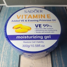 Sadoer Vitamin E & Evening Primrose Oil Moisturizing Gel 300g for Sunburn Relief