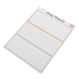 GRIRIW Message Board Sticker Calendar Magnetic Writing Board Note-Taking Reminder List Plan Magnet Schedule Reminder Fridge Reminder White Fridge Magnet Resin Shopping Simple