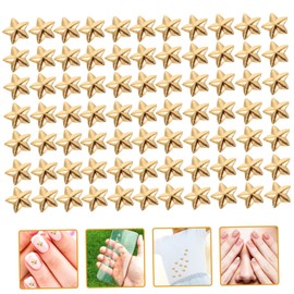 OHPHCALL 200pcs Metal Nail Charms for DIY Manicure Five- Uv Decoration Accessories for Salon and Home Use Create Elegant Nail Art Versatile for Phones and Crafts