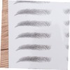 Mikinona Eyebrow Stencils Set 2pcs Imitation Eyebrow Transfer Stickers Brow