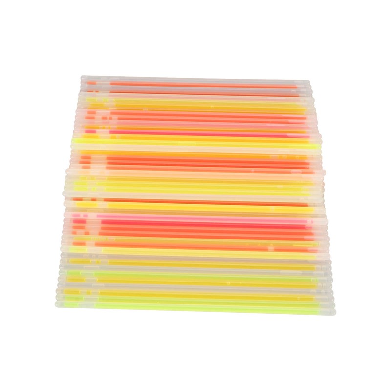 100PCS Glow Sticks Safe Waterproof Light Sticks Glow in The