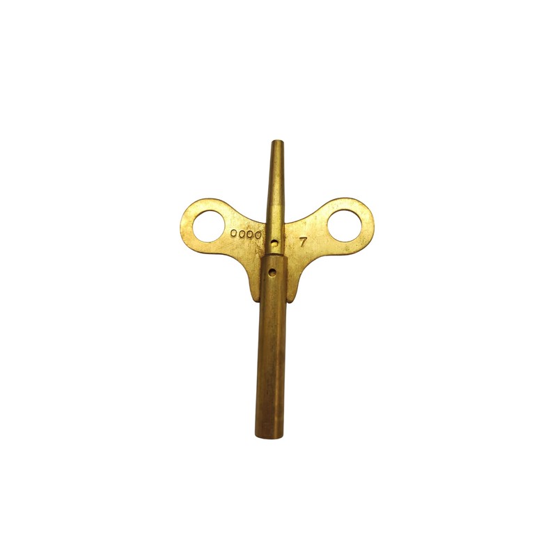 American Standard Double End Clock Winding Key - Size 7