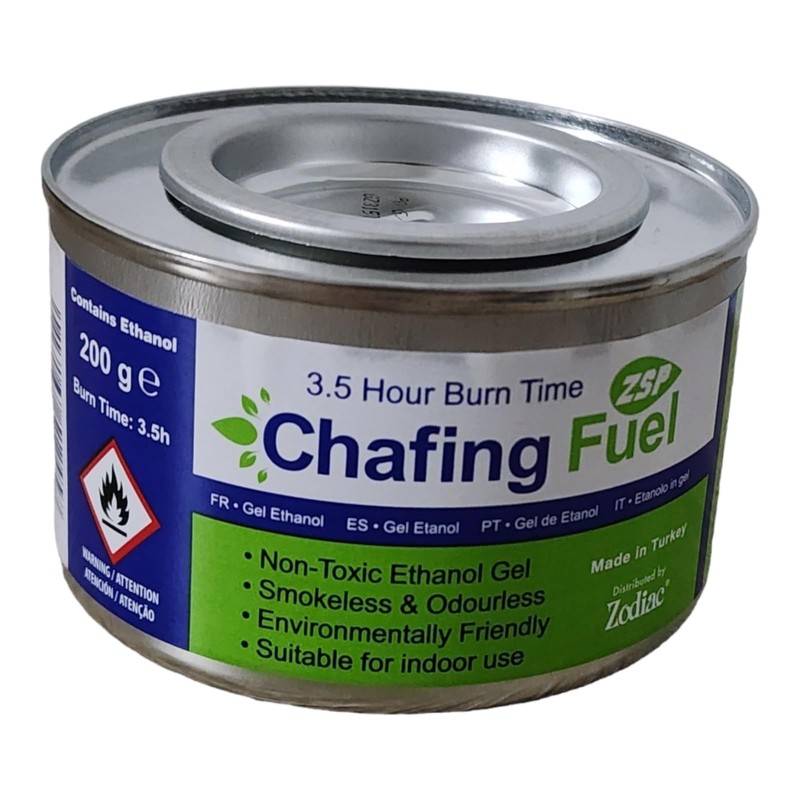 ZODIAC Ethanol Chafing Fuel 3.5 Hour Burning Time 1pk
