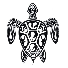 EROSPATemporary Tattoo Sheet / Sticker - Turtle Turtle - Waterproof