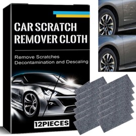 12PCS Nano Spa/rkle Cloth for Car Scratches,Car Scratch Repair,Nano Mag/ic Cloth for Car Scratch Repair,Multi-Purpose Car Polishing and Cleaning Cloth for Car,Nano Cloth Surface Polishing Pad