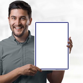 Blank Sign, 10x14 Inches, Rust Free .040 Aluminum, Fade Resistant, Made in USA by My Sign Center