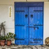 4" Golden Hammered Cast Iron House Numbers | Stylish Home