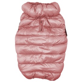 Pet Life Pursuit Quilted Ultra-Plush Thermal Dog Jacket, MD, Pink