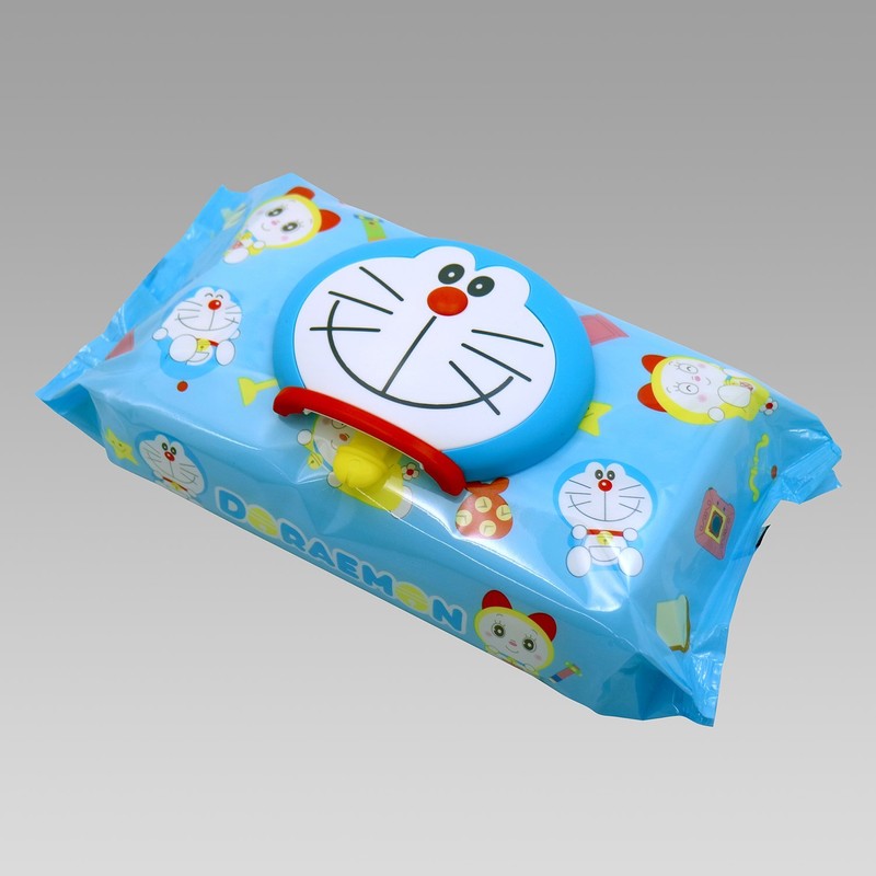 LEC Doraemon SS-276 Eco Lid, Reusable Wipes Lid, 1 Piece