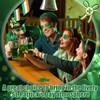 Virtue morals St Patricks Day Women's Headband and Glasses Set,