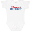 inktastic Future President Baby Bodysuit Newborn 0020 White 2162f