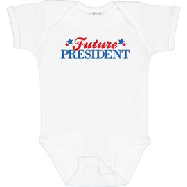 inktastic Future President Baby Bodysuit Newborn 0020 White 2162f