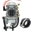 Aftermarket Carburetor & Holder Intake Boot For Kawasaki Bayou 300