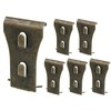 Biaungdo 6 Pcs Brick Wall Clips, Steel Brick Hook Clips,