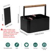 BYUNER Portable Shower Caddy Dorm: Bathroom Caddy Organizer with Handle