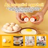 Egg Cracking Tool, Egg Shell Opener Handheld Egg Peeler Tool