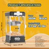 VEVOR Popcorn Maker, 480W Popcorn Popper Machine, 4 Oz Kettle