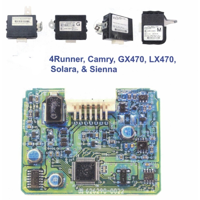 Lexus Toyota Sienna 98-06 Key Programming All Keys Lost ECU
