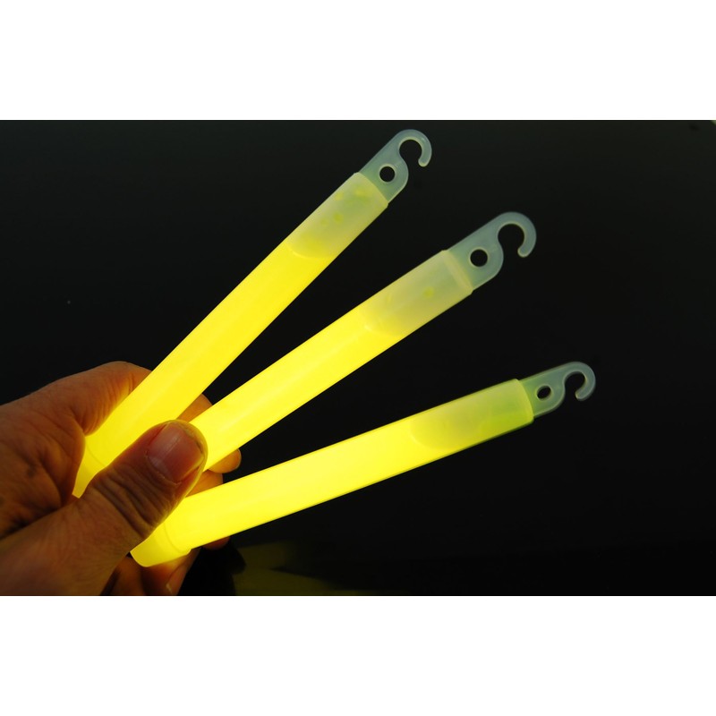 DirectGlow 6 inch 15mm Premium Glow Sticks with Lanyards 12+