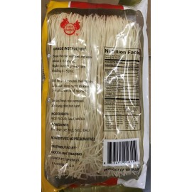 Twin Rabbit Rice Vermicelli Bun Tuoi 56 oz (4 packages of 14 oz each)